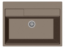 Plados CT9010 NS N3 Lavello Cucina 1 Vasca 90 cm Beige CONTEMPO CT9010