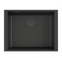 Plados EV5610ST UG70 Lavello Cucina  1 Vasca Sottotop 56 cm Nero Matt