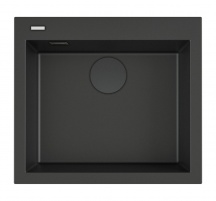 Plados EV5610 UG70 Lavello Cucina  1 Vasca Incasso 56 cm MicroUltragranit Nero Matt