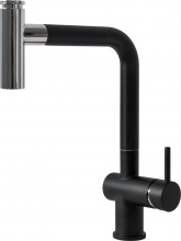Plados HYDRA UM44 Miscelatore Cucina Doccetta Rubinetto Monocomando Nero UM44 HYDRA