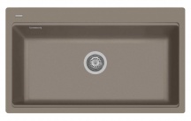 Plados LX8610 UG 72 Lavello Cucina 1 Vasca Sottopiano 86 cm Beige UG 72 Tartufo LX8610