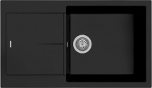 Plados NF8610 NS N6 Lavello Cucina 1 Vasca 86 cm Nanostone Deep Black NS N6 - NF8610 Infinity