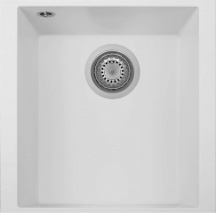 Plados ON4110ST UG98 Lavello Cucina 1 Vasca SottoTop 41cm Ultragranit Bianco UG98 ON4110ST One