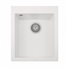 Plados ON4110 NS N1 Lavello Cucina 1 Vasca Incasso 41 cm Nanostone Pure White