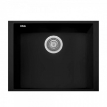 Plados ON5610ST NS N6 Lavello Cucina 1 Vasca Sottotop 56 cm Deep Black