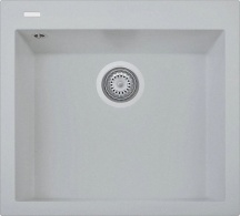 Plados ON5610UM41 Lavello Cucina Incasso 1 Vasca 56 cm Alluminio One