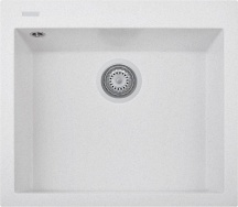 Plados ON6010 - UG90 Lavello Cucina 1 Vasca Incasso 60 cm Bianco Opale UG90 - ON6010 One
