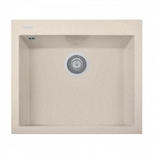 Plados ON6010 UG94 Lavello Cucina  1 Vasca Incasso 60 cm Microultragranit Avena