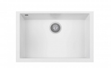 Plados ON6910ST UG 98 Lavello Cucina 1 Vasca 69 cm Microultragranit Bianco ON6910ST
