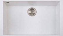 Plados ON7610STUM41 Lavello cucina Incasso Sottotop 1 Vasca 76 cm Alluminio