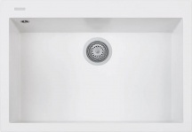 Plados ON7610UG90 Lavello Cucina Incasso 1 Vasca 76 cm Bianco Opale One