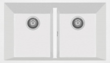 Plados ON8420ST UG72 Lavello Cucina 2 Vasche Incasso Sottotop 84 cm Tartufo UG72 - ON8420ST