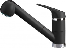Plados PLUSMIXEXT BK Rubinetto Cucina Miscelatore Monocomando Doccetta Estraibile Nero UG70 PLUSMIX