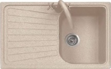 Plados SP0791UQ66 Lavello Cucina Incasso 1 Vasca Gocciolatoio 79 cm Spazio