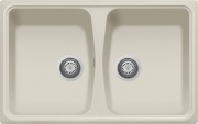 Plados SP0792 UG56 Lavello Cucina 2 Vasche da Incasso 79 cm Jasmine UG56 - SP0792 Spazio