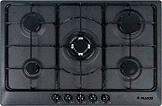 Plados STAR75 Piano Cottura 5 Fuochi Incasso a Gas 75 cm Black Matt UG70