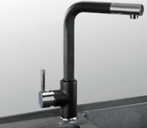 Plados VENMIXL 40+UM42 Miscelatore Cucina Rubinetto Monocomando Cromo Titanio VENMIXL40UM42