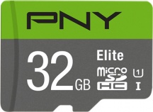 Pny P-SDU32GU185GW-GE Scheda MicroSD 32 GB Verde, Grigio