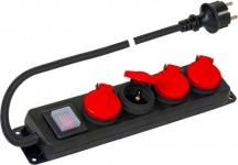 Polypool 2508 Multipresa da tavolo IP44 Quadrupla 16 A 2P+T