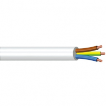 Polypool 367 Matassina cavo elettrico Mt 25 3x1 mm bianco