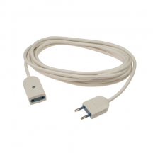Polypool 377.1 Prolunga lineare 5 mt 10A 2P bianca