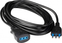 Polypool 381.1 Prolunga lineare mt 3 10A 2P+T nera