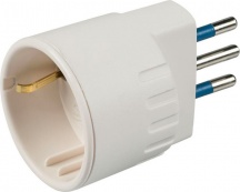 Polypool 433X Adattatore Shucko 10 A colore Bianco