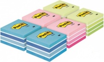 Post-it 7100172392 3M 2028X6 Quaderno Per Scrivere 450 Fogli Blu Verde Rosa