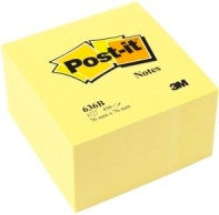 Post-it 93753 Post It-636B-Cubo Giallo76x76