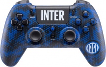 Power A ACP40157 Gamepad  PLAYSTATION 4 Fc Inter Wireless Nero e Azzurro
