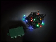 PreQu D1652 Filo Luci Led Multicolore 10 luci Batteria interno