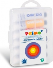 Primo 745T6GAP Confezione 6 Tubetti Temp 18Ml Fluo Met