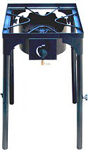 Project POWER-TOP1 Fornello a Gas GPL Campeggio 4.5 kW 40 x 40 x 72h cm