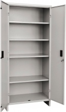 PROMETAL OS141K08175X Armadio da Esterno  Balcone Metallo 80x40x179,5 cm Grigio Tuttopiani