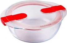 Pyrex 207PH007145 Contenitore con coperchio 18 x 20 x 7 cm Vetro borosilicato