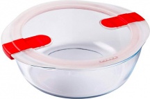 Pyrex 208PH007146 Contenitore con coperchio 23 x 26 x 8 cm Vetro borosilicato
