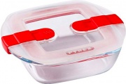 Pyrex 210PH007146 Contenitore con coperchio 14 x 12 x 4 cm Vetro