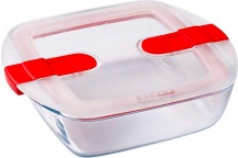 Pyrex 211PH007146 Contenitore con coperchio 20 x 17 x 6 cm Vetro