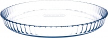 Pyrex 814B0007046 Stampo per Dolci Crostata in Vetro 30 cm colore Trasparente