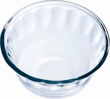 Pyrex 864B Coppetta Stampo Cream Caramel cm 8 in Vetro Borosilicato Antigraffio