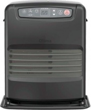 QLIMA 116F162 Stufa Radiante a Combustibile 3.1 kW 5 Litri Antracite