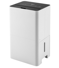 QLIMA D 812 Deumidificatore Portatile 12 Litri in 24 Ore Tanica 2 Litri Bianco