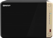QNAP TS-664-8G NAS Tower Intel Celeron N5095 8 GB DDR4 0 TB QTS Nero, Bronzo