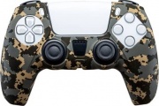 Qubick ACP50008 Cover Gamepad Guscio Silicone Desert Camo