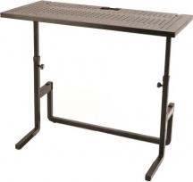 Quiklok DJ233 Supporto workstation per apparecchiature DJs Nero