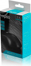 RAPOO 11464 Mouse Wireless Senza Fili Ottico WiFi USB Nano col Nero