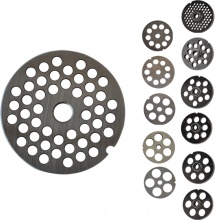REBER 4312A Piastra Per Tritacarne N. 12 F. 16 (6 Fori)