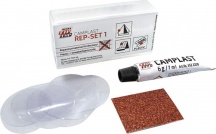 REMA TIP TOP CAMPLAST1 Kit riprazione piscine 2 Toppe e 1 tubetto di cemento 6 g
