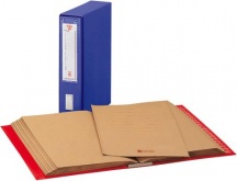 REXEL 12004 Classificatore Alfanumerico Mec 20 Dorso 8 cm 255x345 mm colore Blu