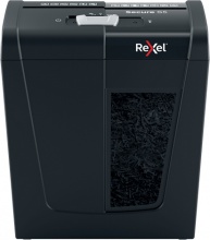 REXEL 2020121EU Secure S5 Distruggi Documenti Taglio a Striscia 70 Db Nero